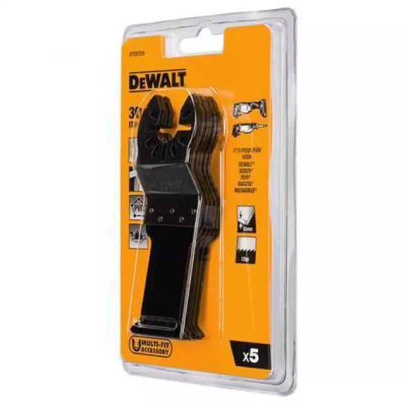 DeWALT DT20725-QZ finierzāģa/šablonzāģa/virzuļzāģa asmens 5 gab.