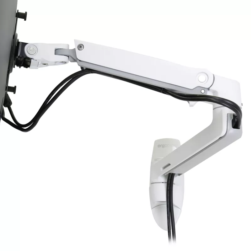 Ergotron LX Series sienas monitora kronšteins balts, 11,3 kg kravnesība, 20–34 collas