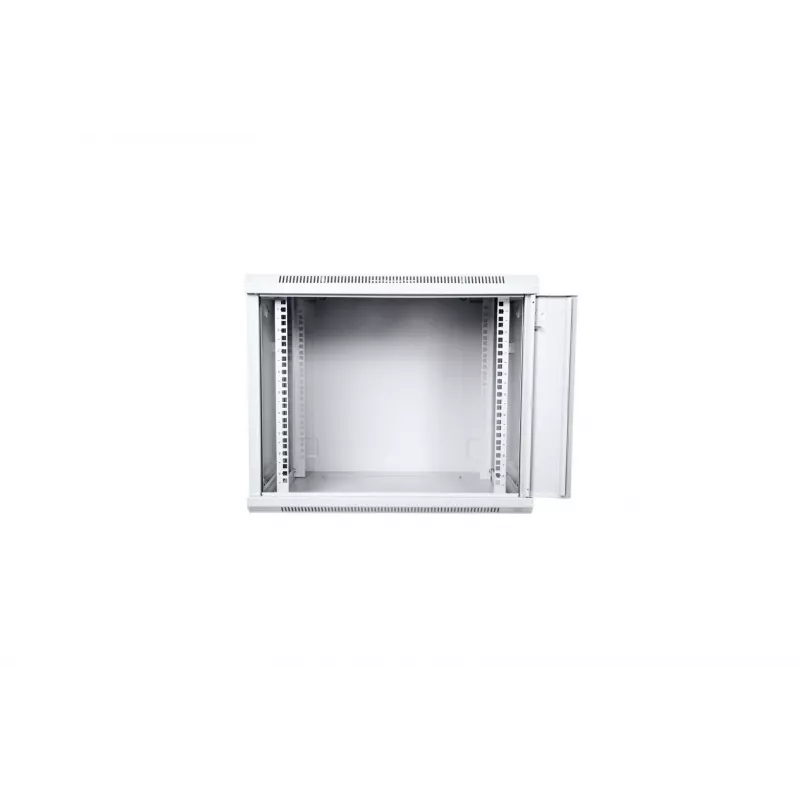Digitus DN-W19 09U/450/MD skapja rack 9U pie sienas montējams rack gaiši pelēks