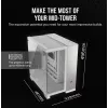 Corsair CC-9011285-WW datora korpuss Midi Tower pelēks, balts