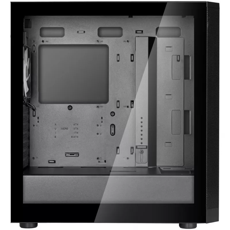 SilverStone FARA 514X melns rūdītais stikls (SST-FA514X-BG)