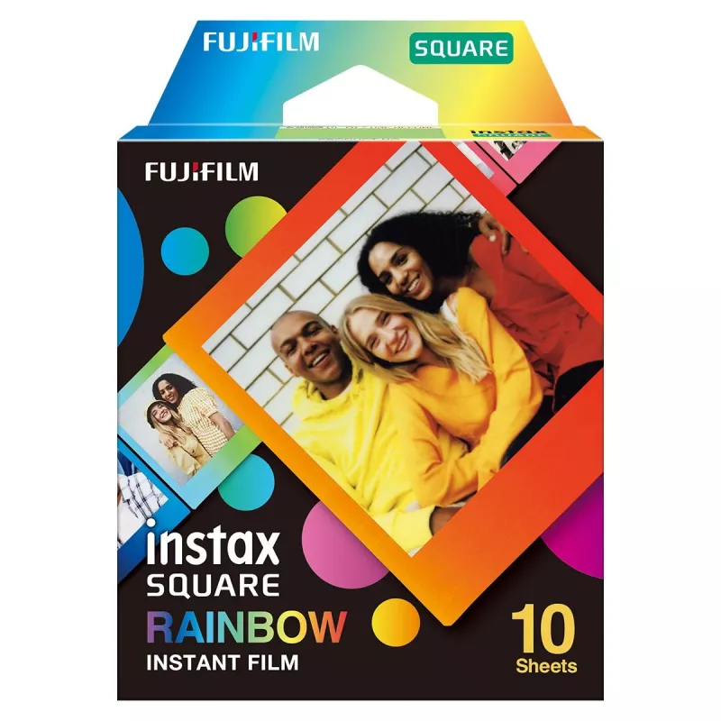 Momentuzņēmumu filma Fujifilm SQUARE Rainbow 10 gab.