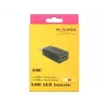 Adapter HDMI (spraudnis) > HDMI (ligzda), EDID emulators (melns)