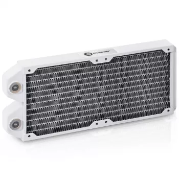 BitsPower Tarasque II 240S radiators — varš, 240 mm, 120 × 273,5 × 24,5 mm, balts