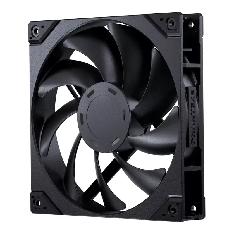 Phanteks M25 Gen2 140mm PWM korpusa ventilatori - 3 gab. iepakojums, melns