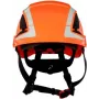 3M X5007V-CE aizsarggalvassega ABS sintētika Oranža