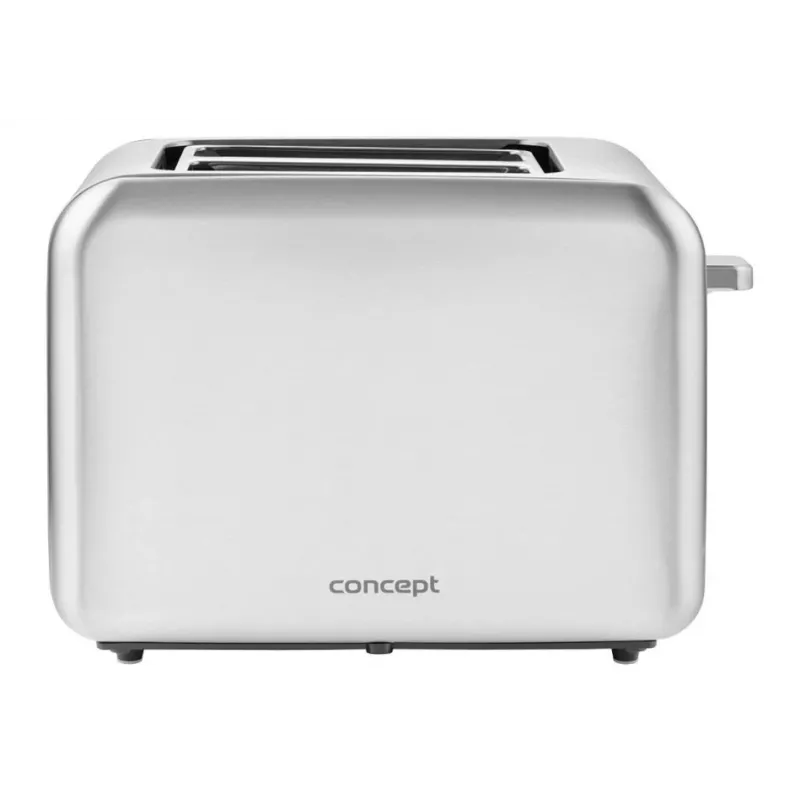 Toaster Concept Solution TE2050 — 2 šķēles, 950 W, nerūsējošais tērauds, 280×160 mm