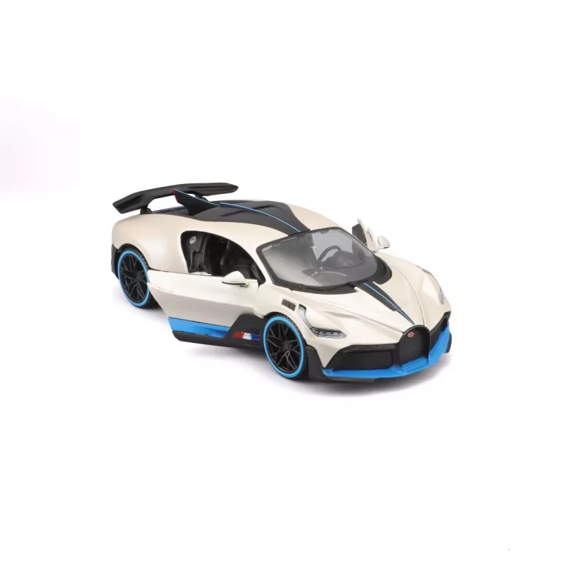 Kompozītmateriāla modelis Bugatti Divo 1/24 balts