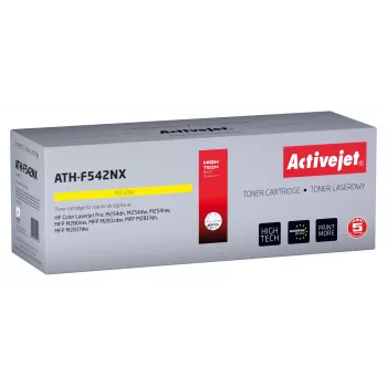 Activejet ATH-F542NX toneris (aizstājējs HP 203X HP203X CF542X CRG 054H CRG054H; Supreme; 2500 lappuses; dzeltens)
