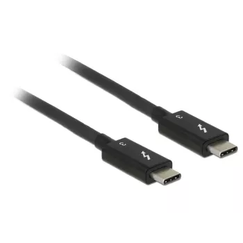USB kabelis DeLOCK 84847 USB 3.2 Gen 2 2m USB C melns