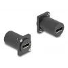 DeLOCK D-Tipa modulis DisplayPort sieviešu-sieviešu 4K melns