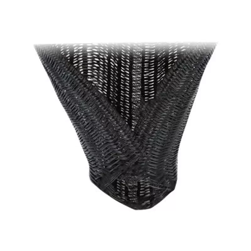 Pītais aizsargapvalks DeLOCK 19047 10 m x 25 mm melns