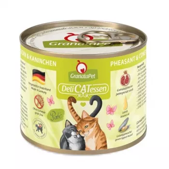 GRANATAPET DeliCATessen Pheasant and coney - mitrā kaķu barība - 200g