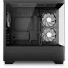 Datora korpuss Sharkoon Elite Shark CM100 Tower Micro-ATX, bez PSU, melns
