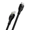 Baseus Flash 2 USB A uz USB C ātrās uzlādes kabelis 2 m 100 W Melns