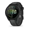 Garmin Forerunner 165 Music - Melns - Sporta pulkstenis ar siksniņu - Silikons - Slānekļpelēks - Plaukstas locītavas izmērs: 126-203 mm - Displejs 3 cm (1,2) (010-02863-30)