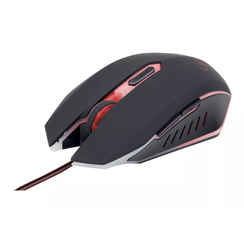USB OPTISKĀ SPĒĻU PELE/SARKANA MUSG-001-R GEMBIRD