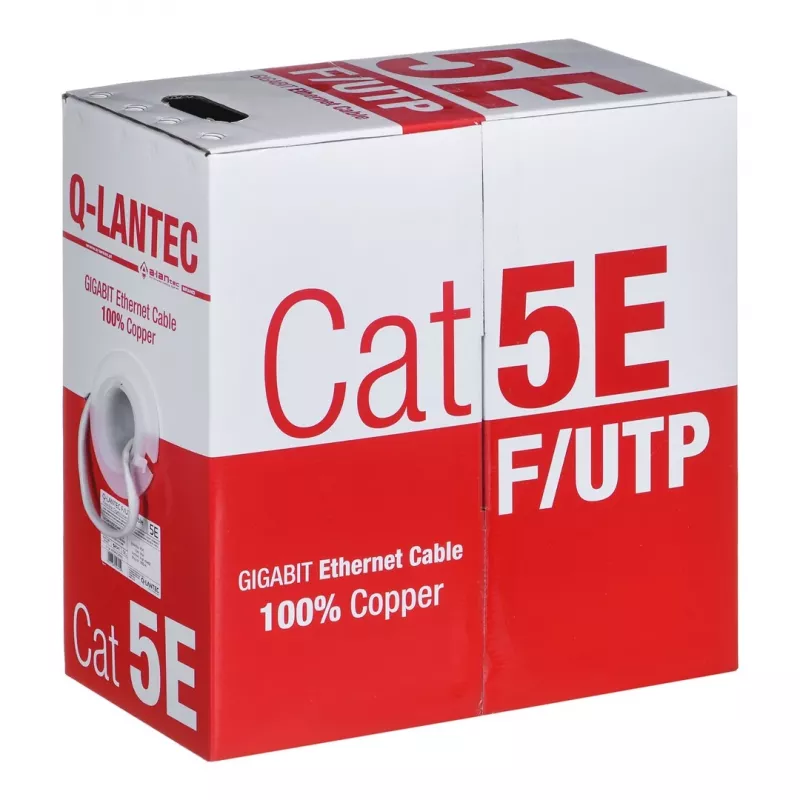 Tīkla kabelis Alantec KIF5PVC305Q Cat5e F/UTP (FTP) 305 m Pelēks