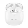 Bluetooth Headphones Usams TW S 5.0 IA Series balta