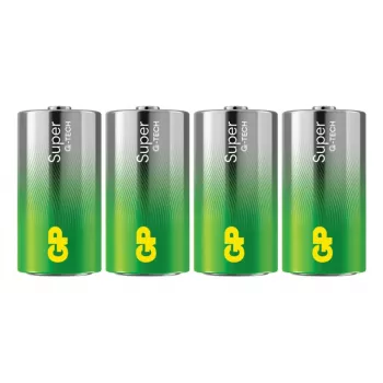 GP Battery GPPCA14AS098 Baby C baterija, sārmu-mangāna, 1,5 V, 4 gab. (03014AETA-S4)
