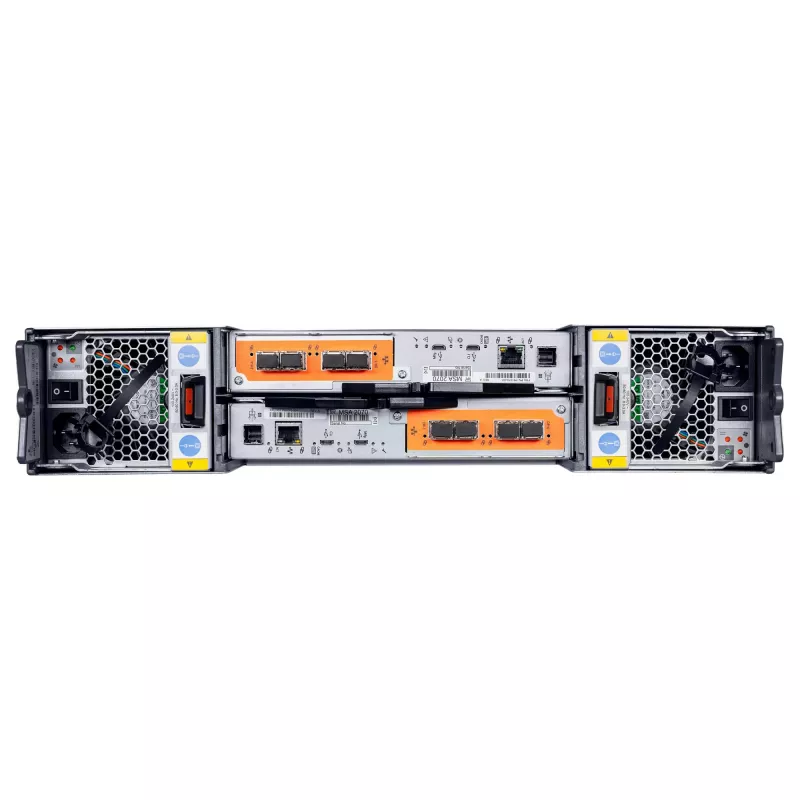 HPE MSA 2070 SFF 2x10/25GbE iSCSI 4-portu kontrolieris ar 12x3,84TB SSD un 4x10Gb iSCSI raiduztvērējiem 46TB krātuves masīvs