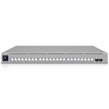 Slēdzis UBIQUITI USW‑Pro‑XG‑24‑PoE 24 portu pārvaldāms slēdzis ar 720 W PoE