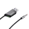 Savio TR-16 raidītāja AUX adapteris ar brīvroku funkciju, Bluetooth 5.3, Google Assistant/Siri