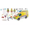 Playmobil 71202 City Life ātrā palīdzība ar gaismām un skaņu rotaļu komplekts, piemērots vecumam 4+ atsevišķi