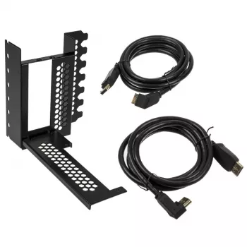 GPU kronšteins Cablemod CM-VPB-2DK-R Midi Tower melns 1,8 m