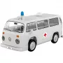 Cobi konstruktors Volkswagen T2b ātrās palīdzības automašīna mērogā 1:35, pelēks