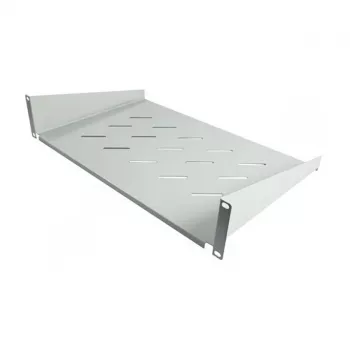 Plauktu piederums ALLNET ALL-S0002012, 2U pelēks, 19 collas (48,3 cm) platums 400 mm dziļums 483 mm