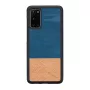 Telefona maciņš man and wood Galaxy S20 denim Melns