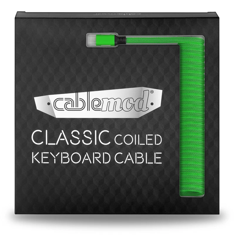 Cablemod CM-CKCA-CLG-KLG150KLG-R USB kabelis 1,5 m USB A USB C zaļš (CM-CKCA-CLG-KLG150KLG-R)