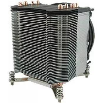 Dynatron G-17 - procesora gaisa dzesētājs - (paredzēts: LGA1366) - alumīnijs - 92 mm