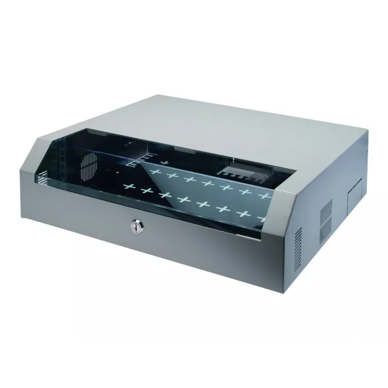 Pie sienas stiprināms statnis Digitus DN-19 04U-PB-B