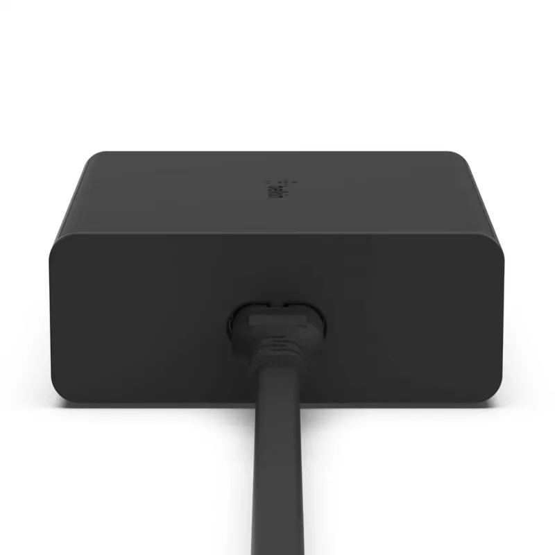 Lādētājs Belkin WCH010vfBK iekštelpu maiņstrāvas ātrā uzlāde 2 USB Type-C melns