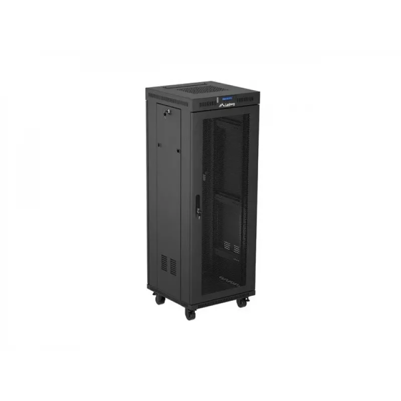 Lanberg FF01-6632-23BL rack cabinet 32U Freestanding rack Melns