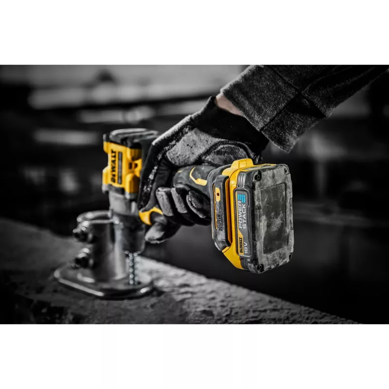 Pistoles roktura urbis DeWALT DCD805E2T-QW, 18V Li-Ion 1.7Ah x2, bezsuku, 2000 apgr./min, 90 Nm, 13 mm patrona
