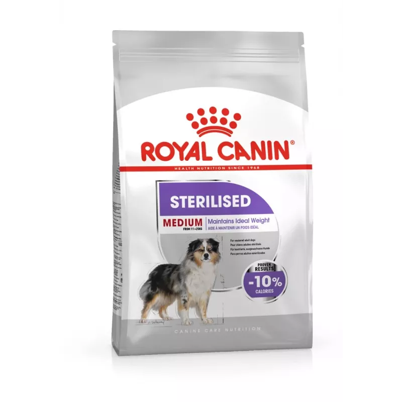 ROYAL CANIN Medium Sterilised sausā suņu barība - 3 kg