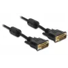 DVI kabelis DeLOCK 83191 3 m DVI-D melns