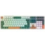 Mehāniskā bezvadu tastatūra CANYON Shadder GKW-11 RGB balta