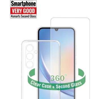 4smarts 540694 maciņš Samsung Galaxy S23 FE, triecienizturīgs, pret skrāpējumiem, caurspīdīgs