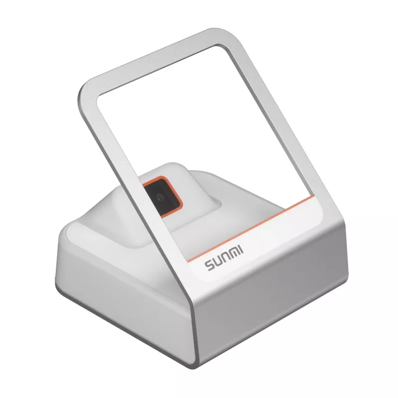 Rokas kodu lasītājs SUNMI Blink 2 USB-A Balts — svītrkoda skeneris, USB-A savienojums, portatīvs
