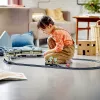 LEGO 60337 City Express pasažieru vilciena komplekts ar tālvadību, rotaļlietu dāvanas bērniem, zēniem un meitenēm ar strādājošiem priekšējiem lukturiem, 2 vagoniem un 24 sliežu ceļa gabaliem