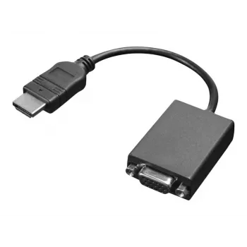 Lenovo HDMI / VGA 0,2 m Melns