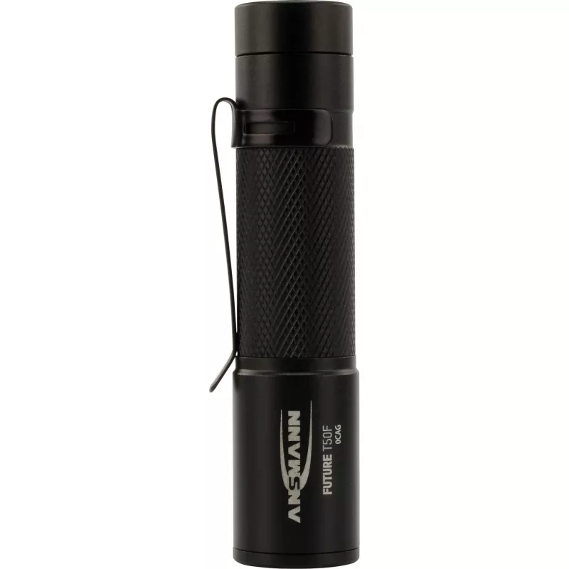 Ansmann 1600-0159 - rokas lukturītis - melns - alumīnijs - LED - 1 lampa - 60 lm