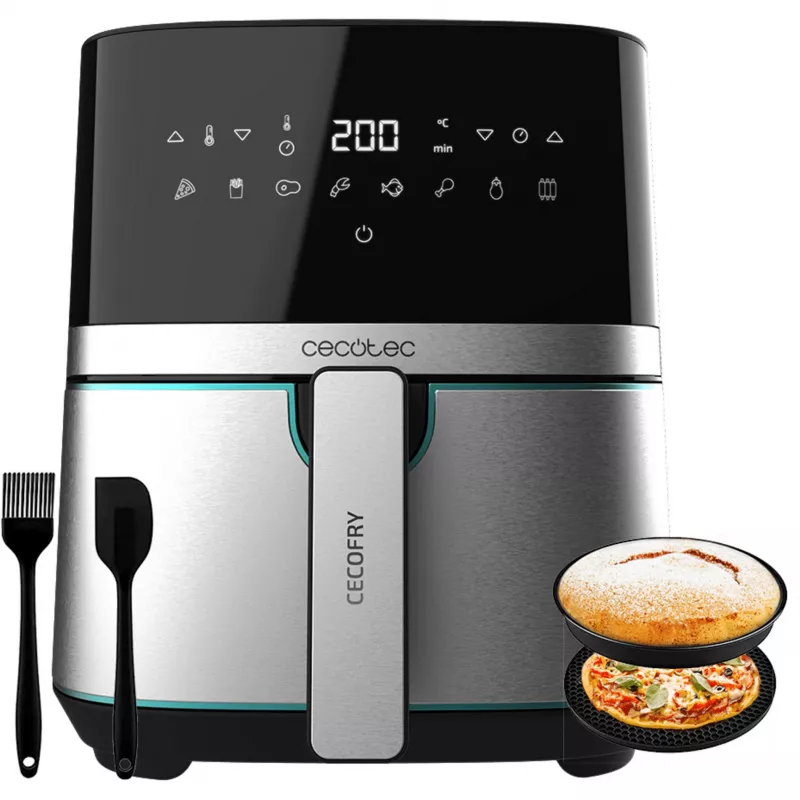 CECOTEC Cecofry Full Inox Pro 5500 Pro galda fritieris ar piederumiem