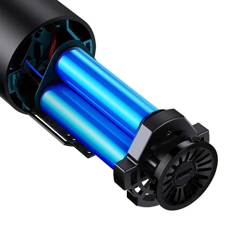 (Melns) Baseus A5 Car Vacuum Cleaner 16000pa 130W Auto Vacuum 7500mAh Household Vacuum