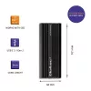 Vadu optiskā labās rokas pele DEFENDER Optimum MB-270, 1000 DPI, USB Type-A, 3 pogas, melna, 1,5 m kabelis
