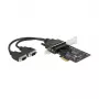 DeLOCK PCI Express x1 karte uz 2 seriālajiem RS-422/485 portiem